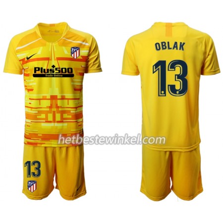 Atlético Madrid Doelman OBLAK 13 Tenue II 2019/20 - SS (+ Korte broeken)